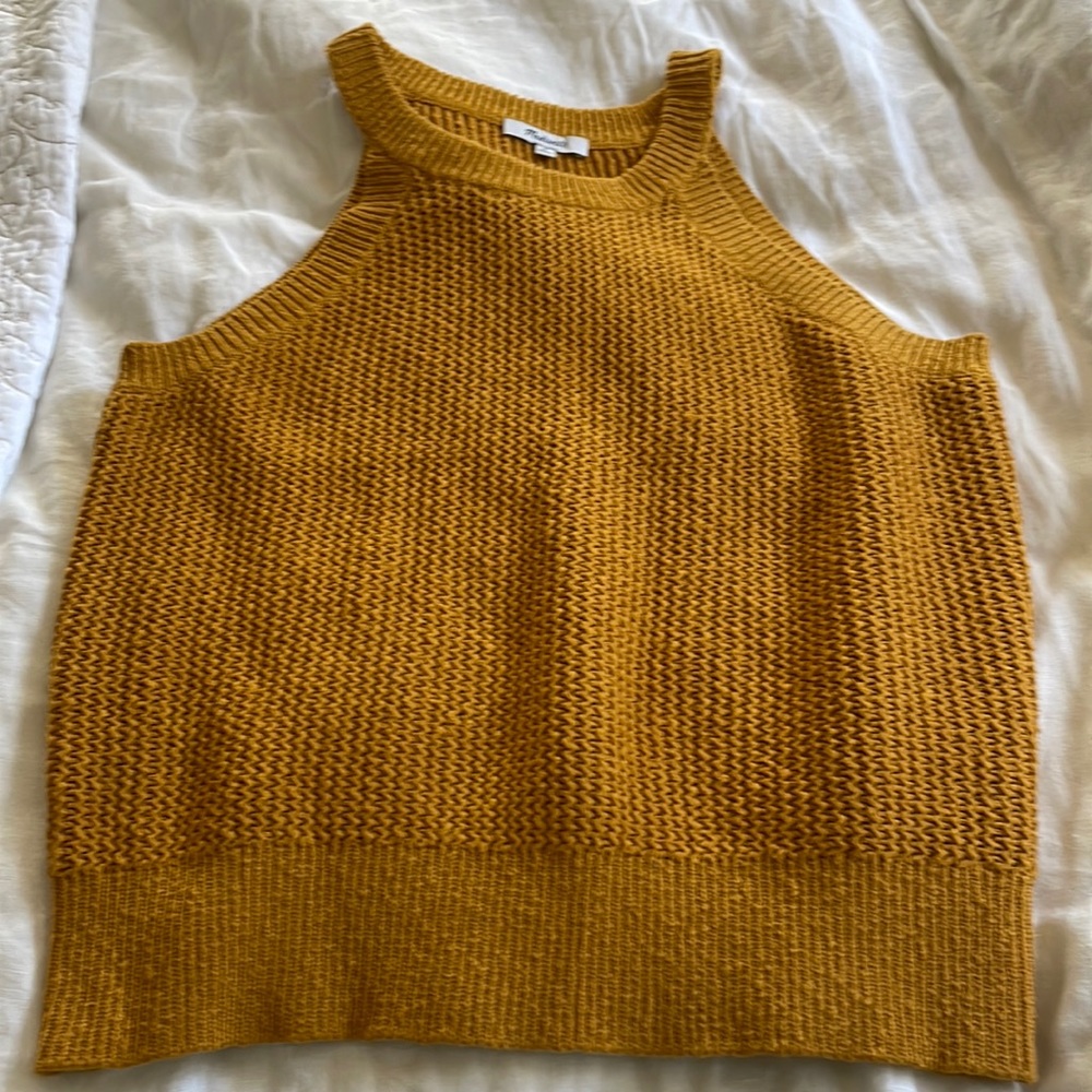 Madewell sweater tank M